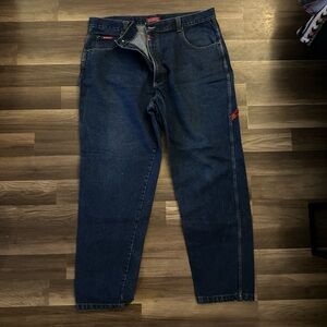 Paco Sport Y2K Relaxed Fit Dark Blue Men's Jeans‎